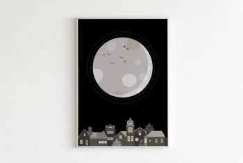 Luna-casas ilustradora Cecilia Plaza