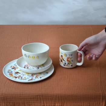Mágico pack bowl, cuenco, plato y taza