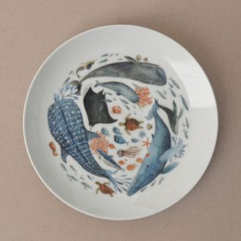 Plato cerámico Marino