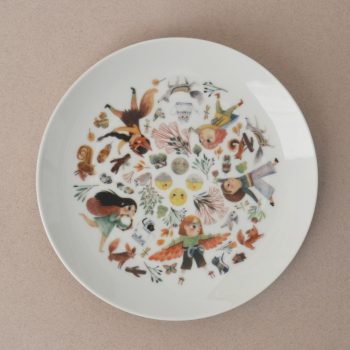 Plato cerámico Mágico