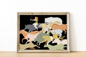 Amazonas-negro ilustradora Cecilia Plaza