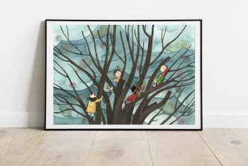 Cuento-En-las-ramas ilustradora Cecilia Plaza