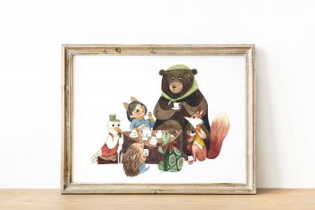 Hora-del-té ilustradora Cecilia Plaza