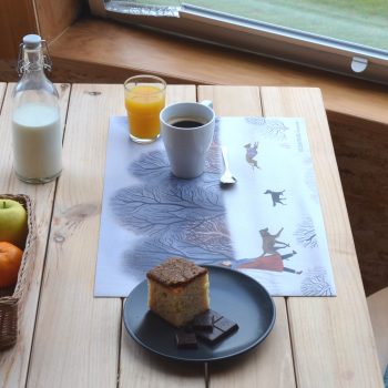 Mantel individual Nieve