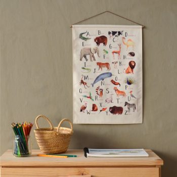 Banderola ABC inglés