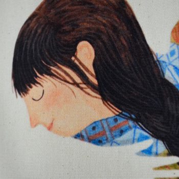 Banderín Abraza detalle