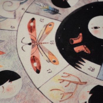 Banderín Luna detalle