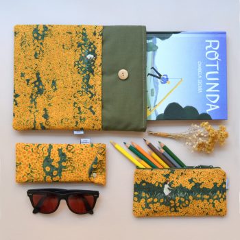 Funda Libro Girasoles pack