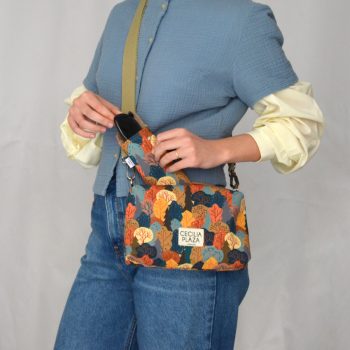 Bolso Cajita BOSQUE VASCO y funda de gafas