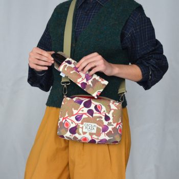 Bolso Cajita HIGOS y funda de gafas