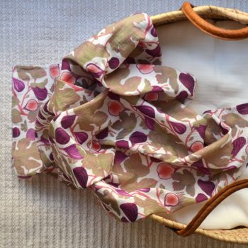 Muselina Higos en una cesta