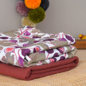 Muselina Higos plegadas