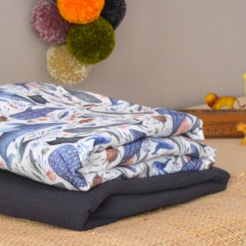 Muselina Marino plegada