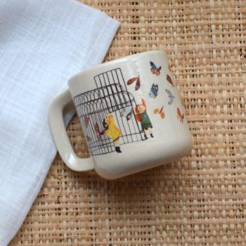 Taza Mariposas izquierda